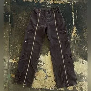 パンツ DOLCE&GABBANA big zip boot cut pants 44 Dolce & Gabbana Ripped Detail Bootcut Jeans | Sendegaro US